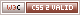 CSS válido!